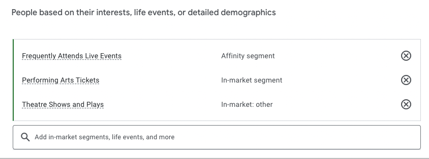 Audience Signals in Performance Max